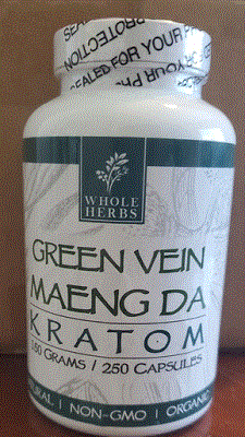 Whole Herbs - Maeng Da Green Vein - 250 capsules